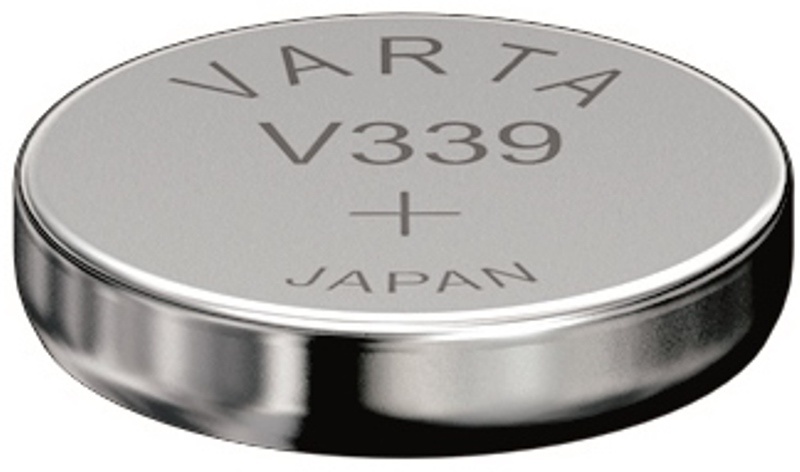 1 Varta Watch V 339 Primr Silber Uhrenbatterie Blister